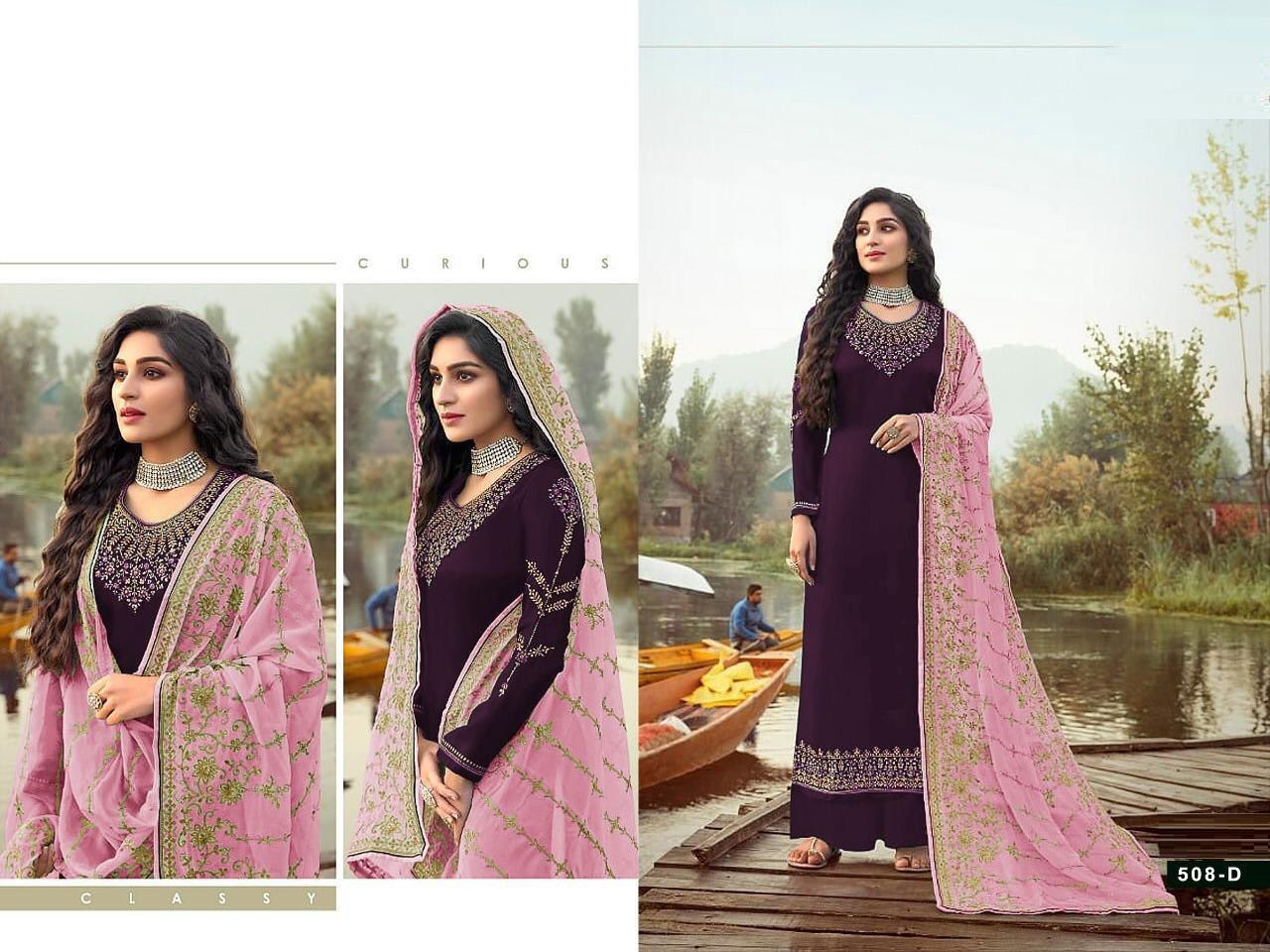 508 Master Colour Set Designer Salwar Suits Catalog
